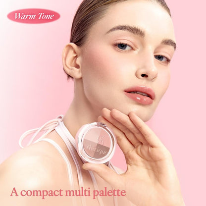 dasique Multi Quad Eyeshadow #03 Soft Tutu – 4-Color Pink Nude Palette