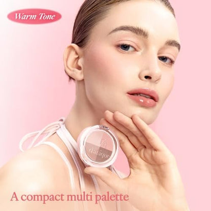 dasique Multi Quad Eyeshadow #03 Soft Tutu – 4-Color Pink Nude Palette