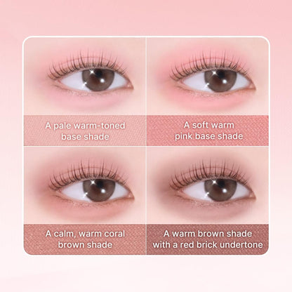 dasique Multi Quad Eyeshadow #03 Soft Tutu – 4-Color Pink Nude Palette