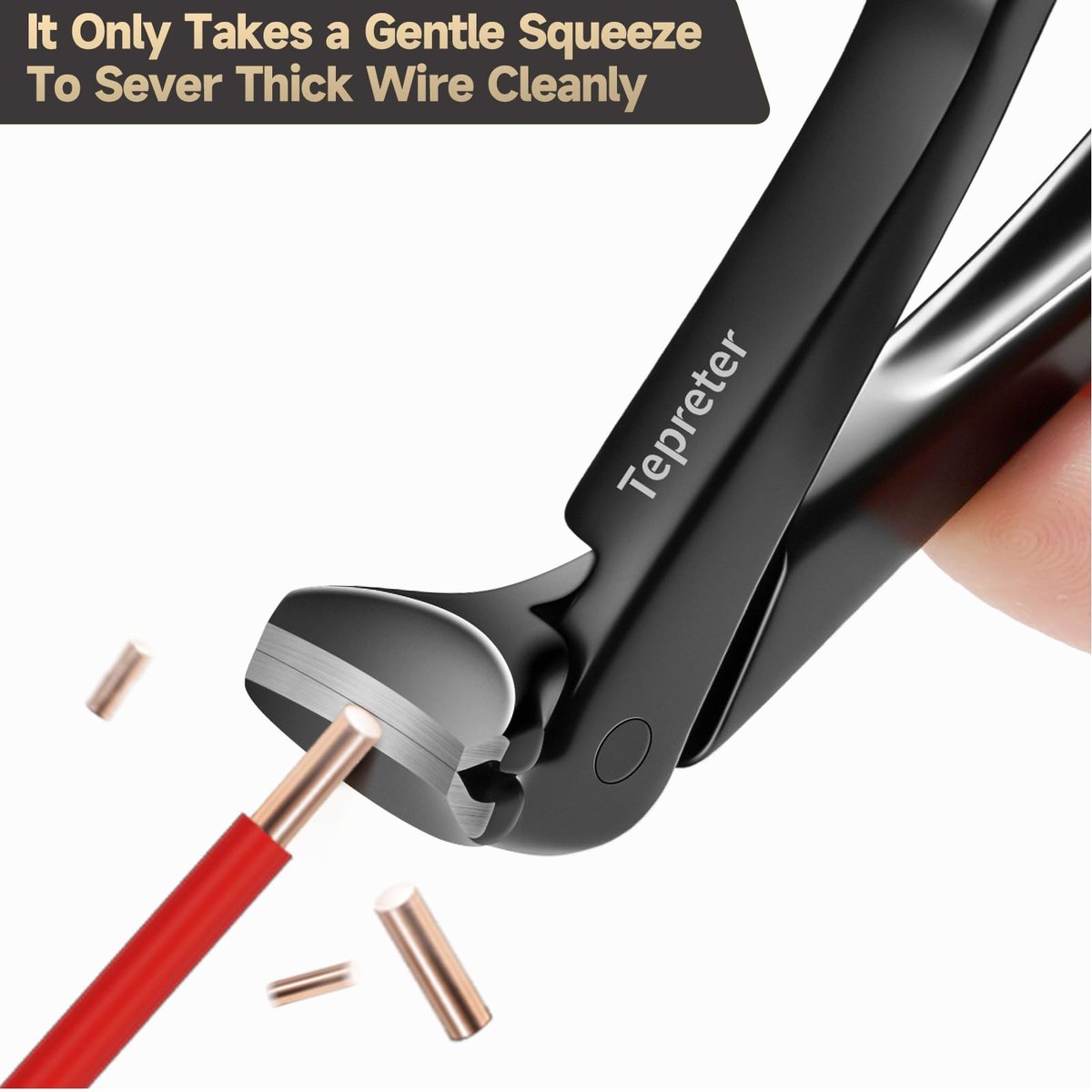 Ergonomic Long Handle Toenail Clippers for Seniors – Angled Head Wide Jaw Fingernail Clipper for Thick Ingrown Toenails, Large Nail Clippers with Nail File, Black Stainless Steel Avelisse