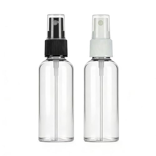 Lekroos 1 Oz Travel Spray Bottles 2 Pack - Thickened Reusable Refillable Plastic Sprayers for Travel, Hair, Cleaning - görsel 2