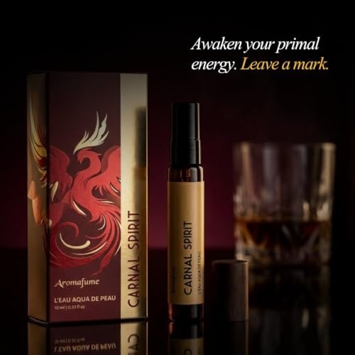 Carnal Spirit | 10ml Travel Size Eau de Parfum | Warm, Spicy, Woody Fragrance | Alcohol-Free, Long Lasting | Aromafume Avelisse