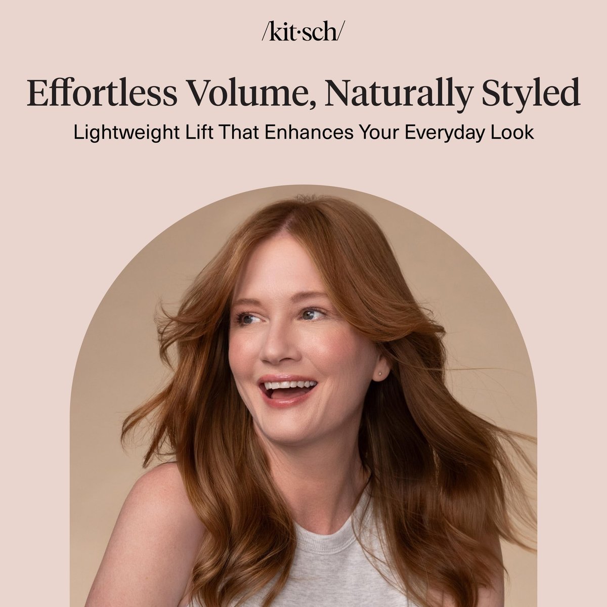 Kitsch Root Hair Volume Spray - Lightweight Hair Volumizer for Instant Lift and Fullness | Hair Thickening Spray With Rosemary and Biotin | Soft, Touchable Volume Finish - 5oz - görsel 17
