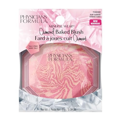 Physicians Formula Mineral Wear Diamond Baked Blush - Ruby Diamond - 0.42 oz Avelisse