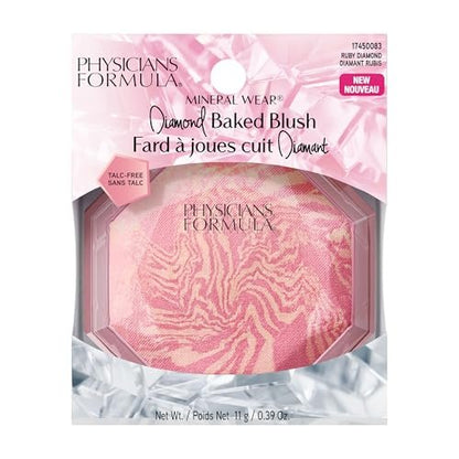 Physicians Formula Mineral Wear Diamond Baked Blush - Ruby Diamond - 0.42 oz Avelisse