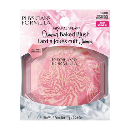 Physicians Formula Mineral Wear Diamond Baked Blush - Ruby Diamond - 0.42 oz Avelisse
