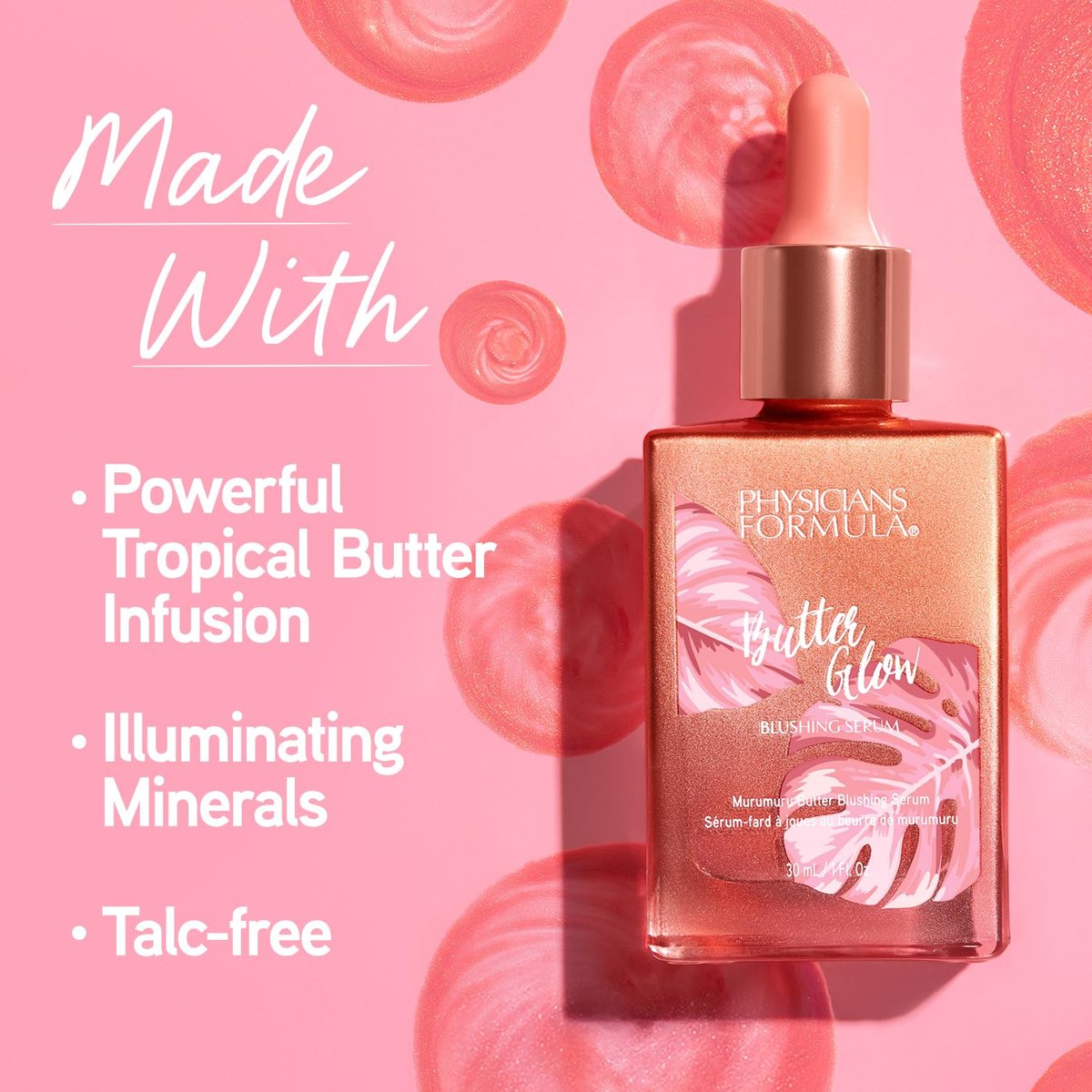 Physicians Formula Butter Glow Blushing Serum - Rosy Glow, 1 oz Avelisse
