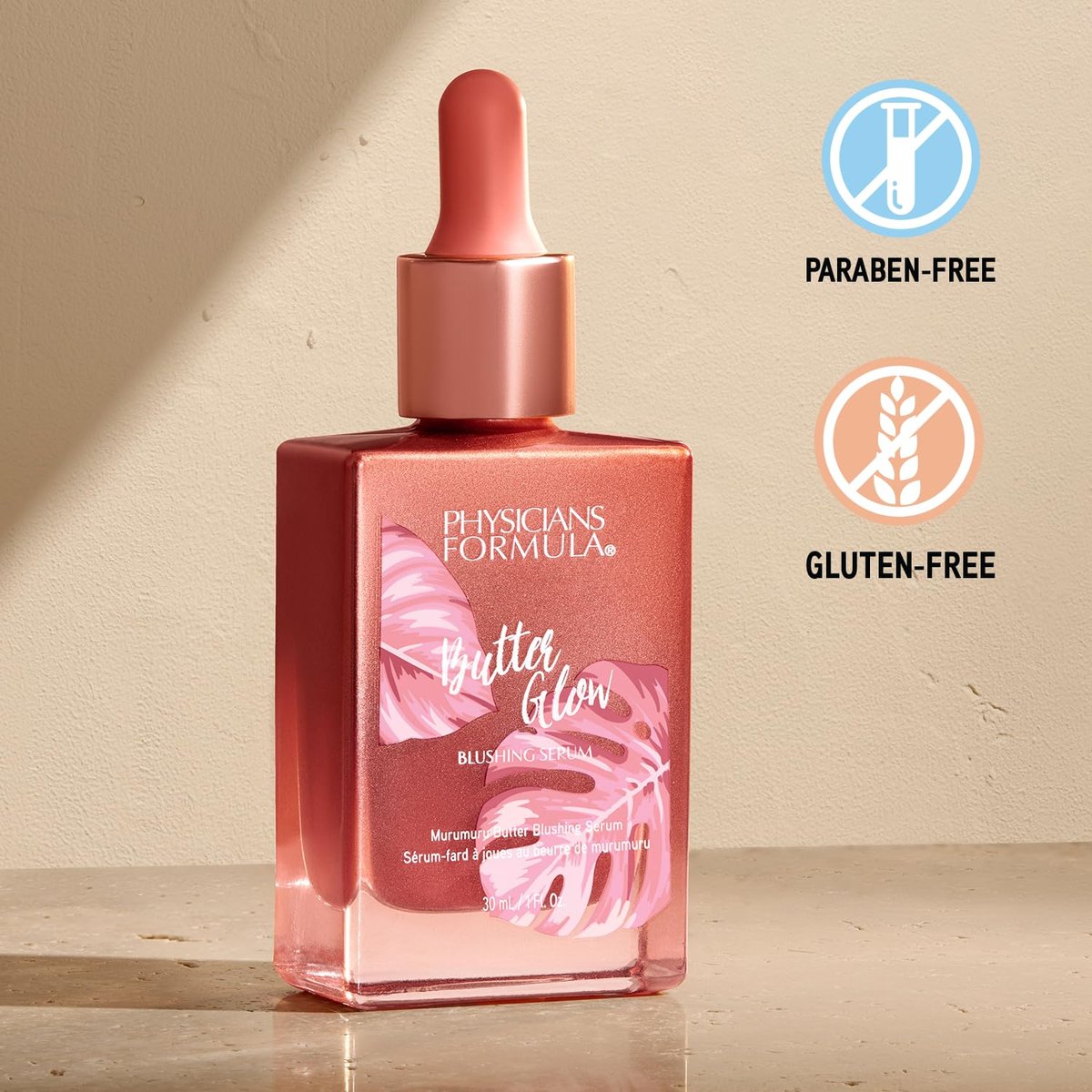 Physicians Formula Butter Glow Blushing Serum - Rosy Glow, 1 oz Avelisse