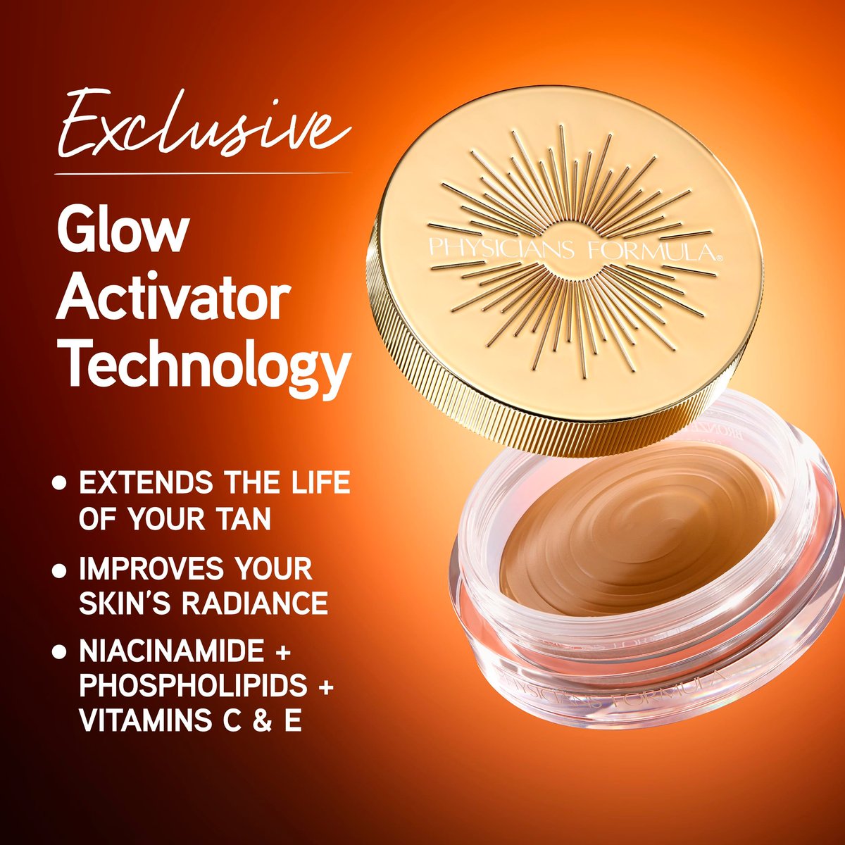 Bronze Booster™ Sun Blur Glow Activated Bronzing Balm - Warm Sand | Physicians Formula Avelisse