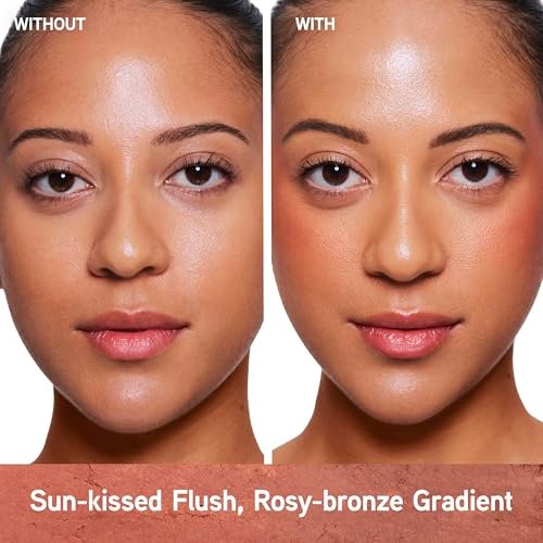 Bronze Booster™ Sol Blush Glow Activated Pressed Blush - Summer Sunset Avelisse