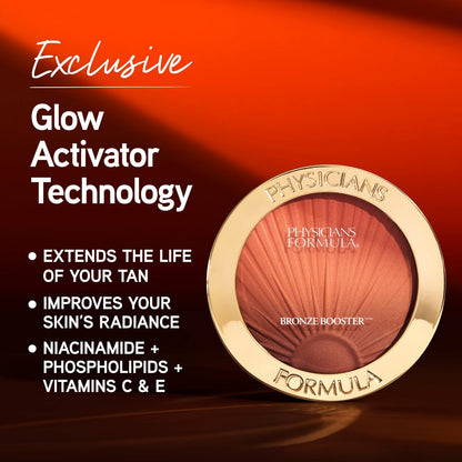 Bronze Booster™ Sol Blush Glow Activated Pressed Blush - Summer Sunset Avelisse