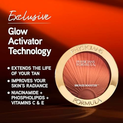 Bronze Booster™ Sol Blush Glow Activated Pressed Blush - Summer Sunset Avelisse