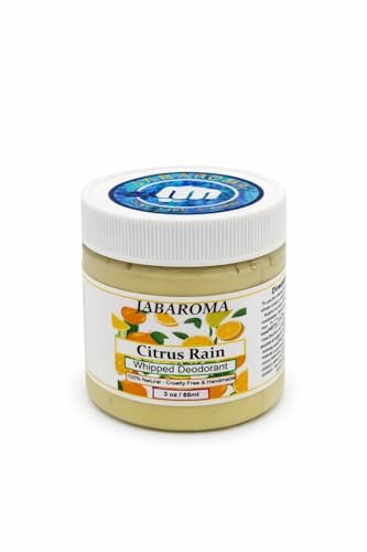 Jabaroma All Natural Deodorant Cream – Citrus Rain, 3 oz, Whipped with Shea Butter & Essential Oils - görsel 2