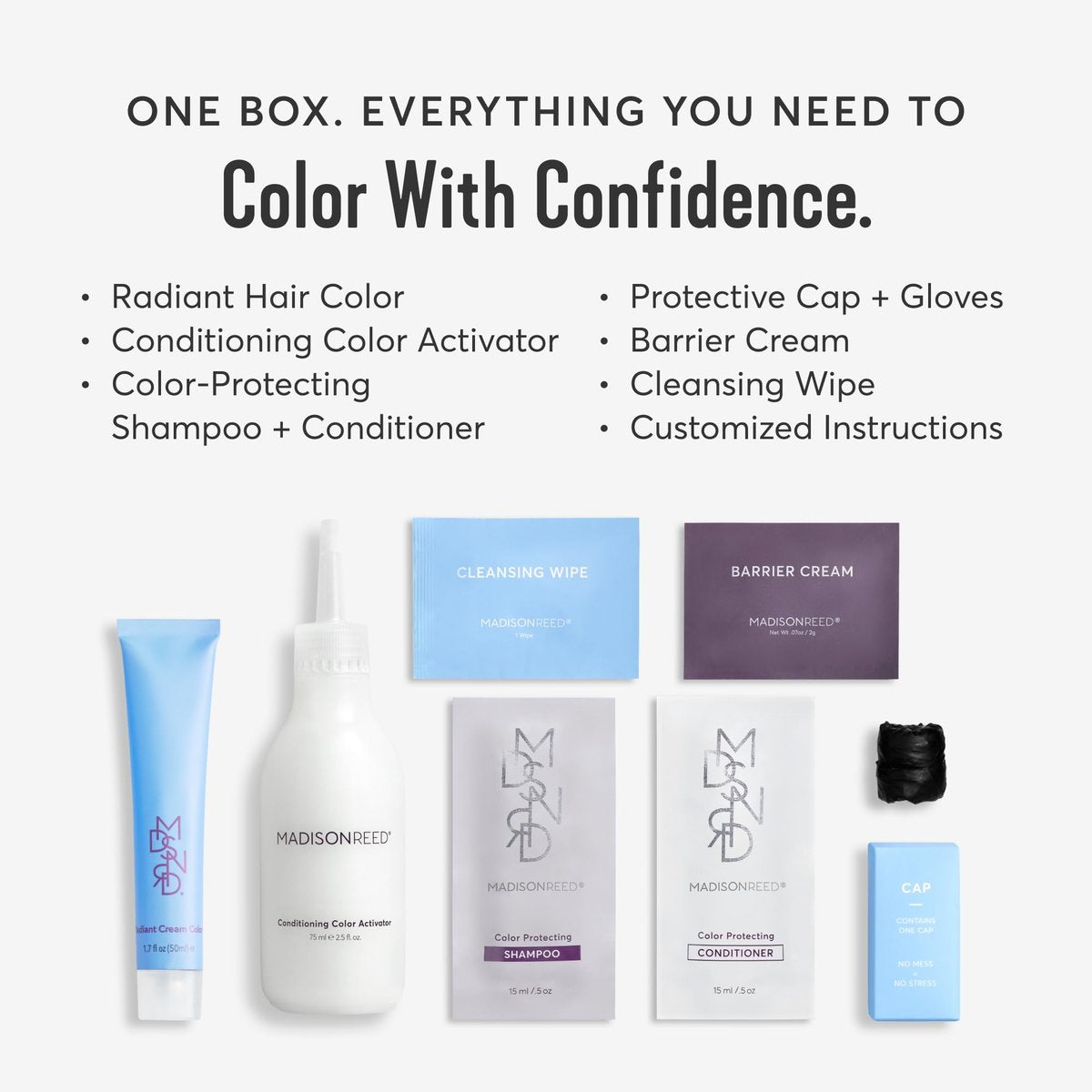 Madison Reed Radiant Hair Color Kit - 9.5NNA Medium Neutral Blonde (Bellagio Blonde) - Permanent Hair Dye with 100% Gray Coverage, PPD-Free & Ammonia-Free, 1 Pack Avelisse