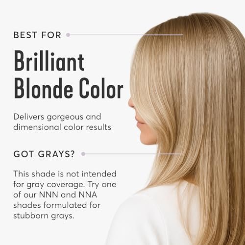 Madison Reed Radiant Hair Color Kit - 9.5NNA Medium Neutral Blonde (Bellagio Blonde) - Permanent Hair Dye with 100% Gray Coverage, PPD-Free & Ammonia-Free, 1 Pack Avelisse
