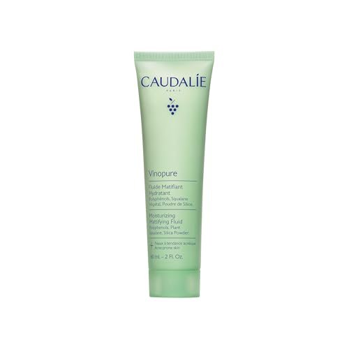 Caudalie Vinopure Oil-Control Moisturizer - 60 mL | Mattifying Face Moisturizer for Oily Skin Avelisse