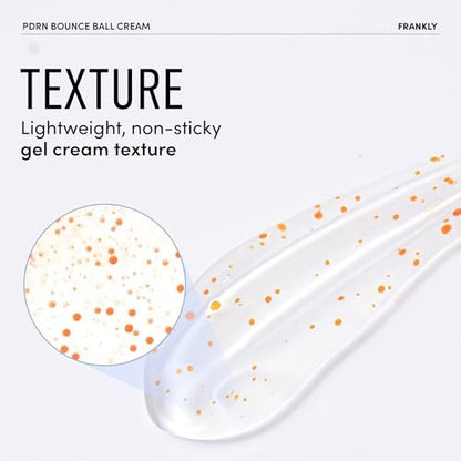 FRANKLY Salmon PDRN Bounce Ball Cream – 99% Pure Salmon DNA Moisturizer for Skin Repair & Glow | Post Microneedling Recovery & Barrier Repair | Lightweight Gel Cream | Korean Skincare | 1.69 fl oz Avelisse