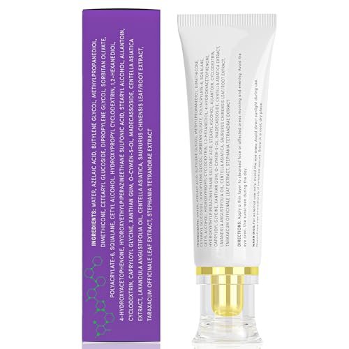 14% Azelaic Acid Acne Cream – Redness Relief & Clarifying Face Moisturizer for Acne-Prone Skin, Calms Pimples & Soothes Irritation, 1 oz - görsel 12
