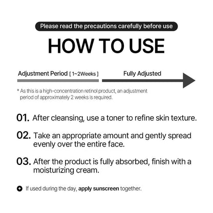 Opigen Pure Retinol 0.1% Cream with Panthenol & Vitamin E – Anti-Aging Moisturizer for Fine Lines & Skin Texture, 1.01 fl oz Korean Skin Care