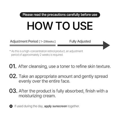 Opigen Pure Retinol 0.1% Cream with Panthenol & Vitamin E – Anti-Aging Moisturizer for Fine Lines & Skin Texture, 1.01 fl oz Korean Skin Care