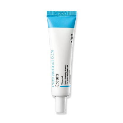 Opigen Pure Retinol 0.1% Cream with Panthenol & Vitamin E – Anti-Aging Moisturizer for Fine Lines & Skin Texture, 1.01 fl oz Korean Skin Care