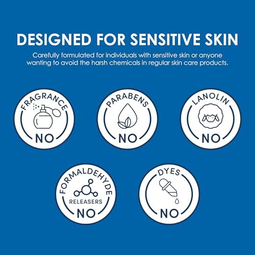 Vanicream Enhanced Moisturizer - 12 Fl Oz Daily Body Lotion for Dry, Sensitive Skin with Hyaluronic Acid, Glycerin & Ceramides Avelisse