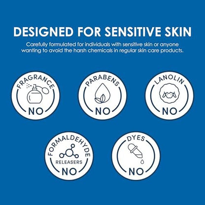 Vanicream Enhanced Moisturizer - 12 Fl Oz Daily Body Lotion for Dry, Sensitive Skin with Hyaluronic Acid, Glycerin & Ceramides Avelisse