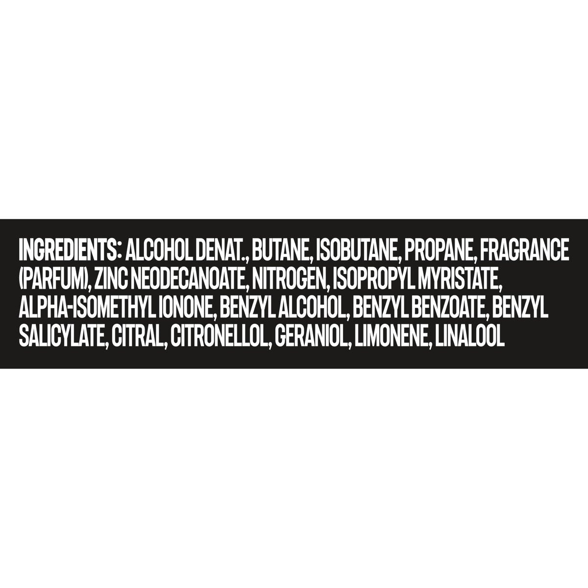 AXE Black Body Spray 4-Pack - 48 Hour Freshness, Aluminum Free, 2.9 oz Each Avelisse