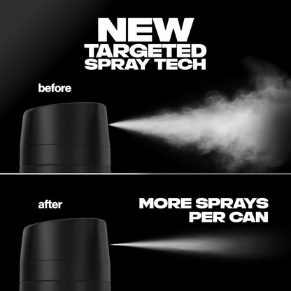 AXE Black Body Spray 4-Pack - 48 Hour Freshness, Aluminum Free, 2.9 oz Each Avelisse