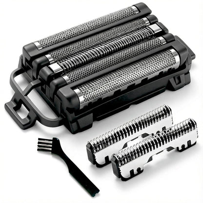 Premium Replacement Blades and Foil Set for Panasonic Arc 5 Shavers - Compatible with ES-LV65, ES-LV95, ES-LV97-K, ES-LV67-K - Stainless Steel Inner Blade & Outer Foil Combo for Sensitive Skin