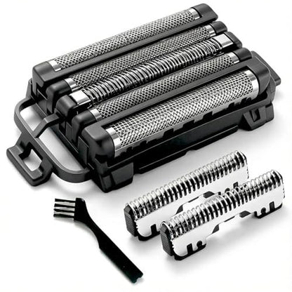 Premium Replacement Blades and Foil Set for Panasonic Arc 5 Shavers - Compatible with ES-LV65, ES-LV95, ES-LV97-K, ES-LV67-K - Stainless Steel Inner Blade & Outer Foil Combo for Sensitive Skin
