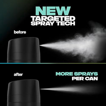 AXE Apollo Body Spray 4-Pack - 48 Hour Freshness, Aluminum Free, 2.9 oz Each Avelisse