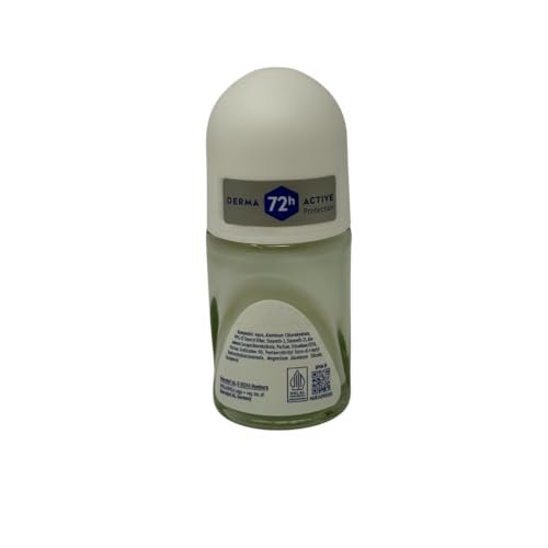 NIVEA Dry Comfort Roll-On Deodorant 25ml (2 Pack) – 72H Sweat & Odor Protection, Quick Dry Formula with Mineral Extracts, Long-Lasting Freshness, Gentle Skin Care, Travel Size - görsel 5