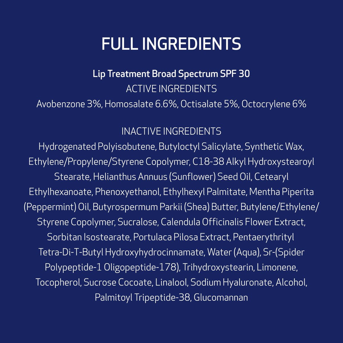 Obagi Lip Therapy SPF 30 Soothe & Protect Lip Balm Treatment with Hyaluronic Acid, Vitamin E & Peptides – Visibly Plumps, Soothes & Moisturizes Dry Lips & Protects Against UVA/UVB Rays – .34 oz Avelisse