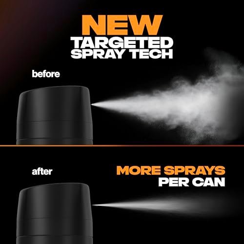 AXE Dark Temptation Body Spray 4-Pack - 48-Hour Freshness, Aluminum Free, 2.9 oz Each Avelisse