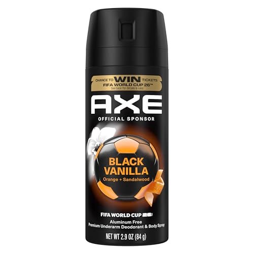 AXE Fine Fragrance Collection Body Spray Black Vanilla 72 Hour Freshness Aluminum Free 2.9 oz - görsel 2