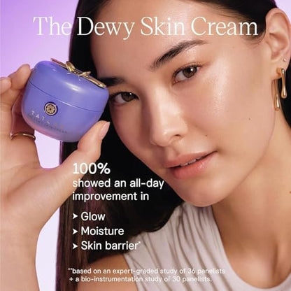 TATCHA The Dewy Skin Cream, Travel-Sized Mini - Rich Face Moisturizer for Dry & Combination Skin, 0.5 Fl Oz Avelisse