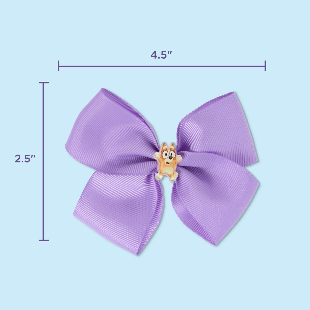 Goody x Bluey & Bingo Multicolor Bow Barrettes 3ct - SlideProof Hold for All Hair Types - görsel 7