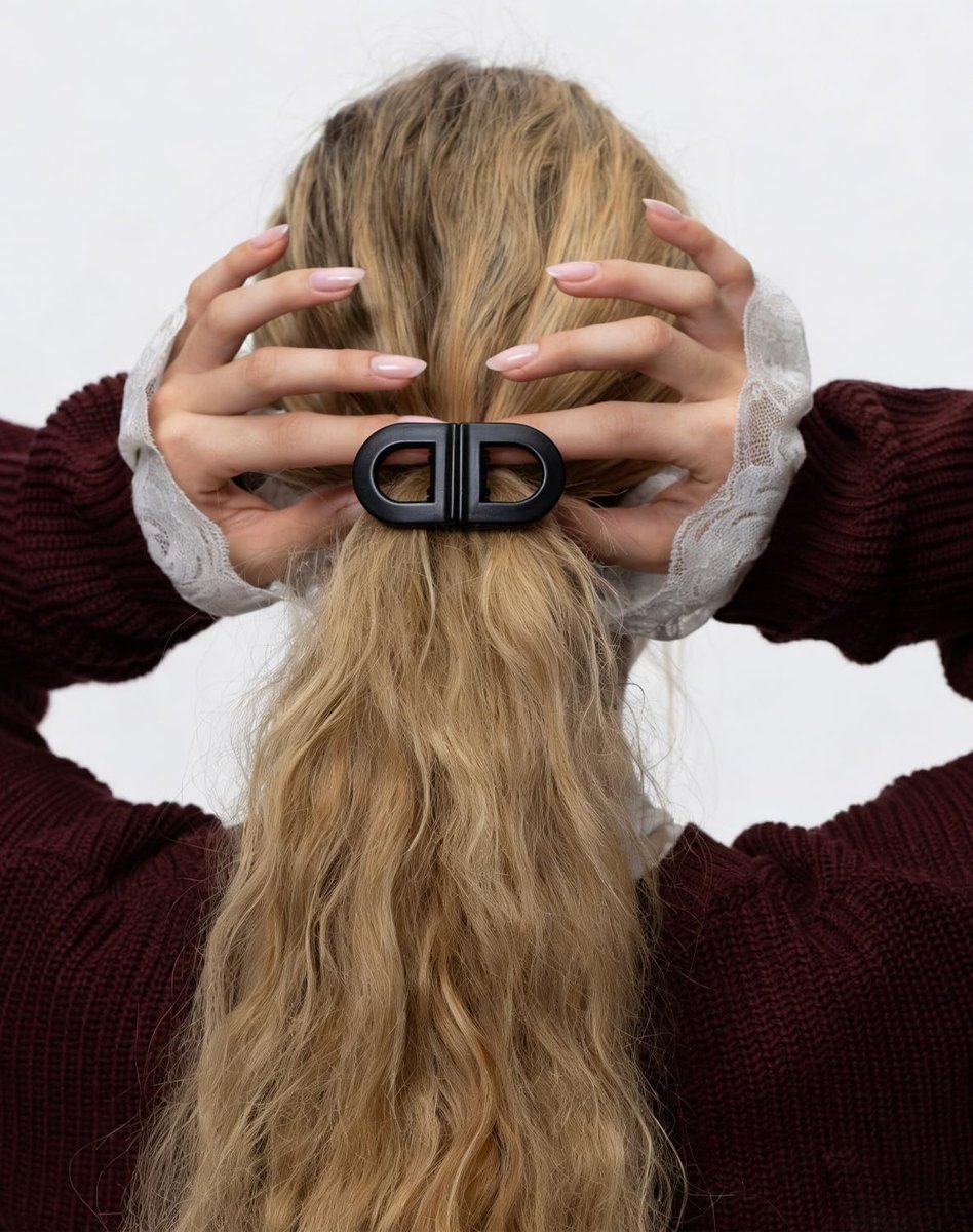 2PCS Magnetic Hair Clips – Strong Hold No-Slip Magnetic Hair Styling Clips for Women, Seamless 2-in-1 Design for Easy Everyday Hairstyles, Clip No Crease, Suitable For All Hair Types - görsel 7