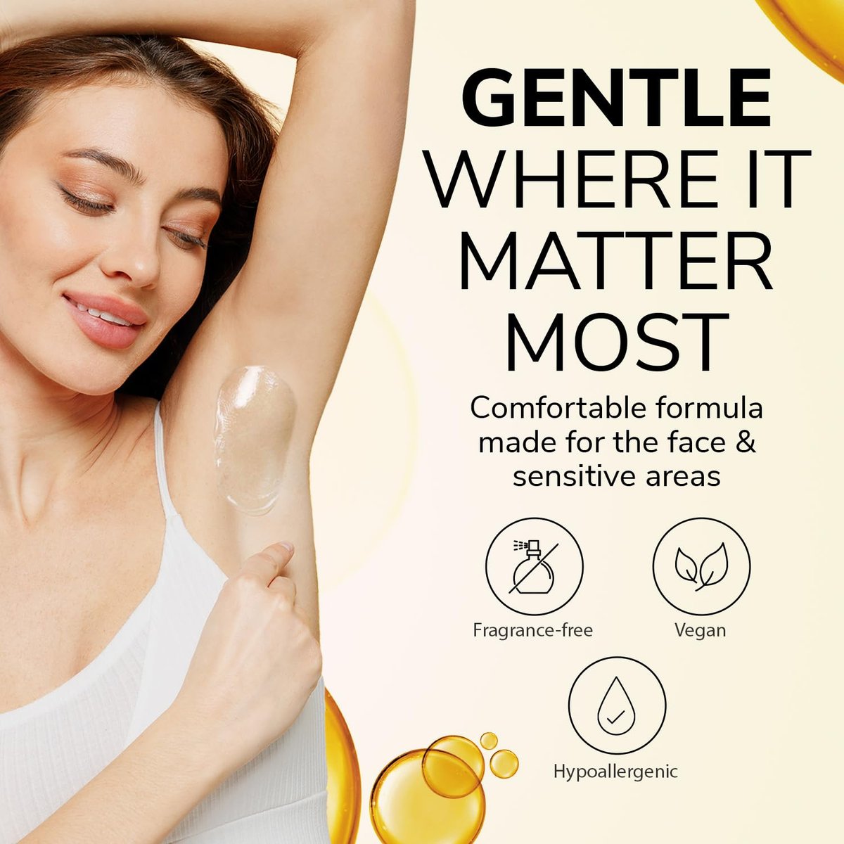Dermwax Elite Naked Clear Hard Wax Beads – Transparent Gel Formula for Detailed Waxing, Hypoallergenic & Fragrance-Free, Low Temp Melt, Quick Set, 32 oz Avelisse