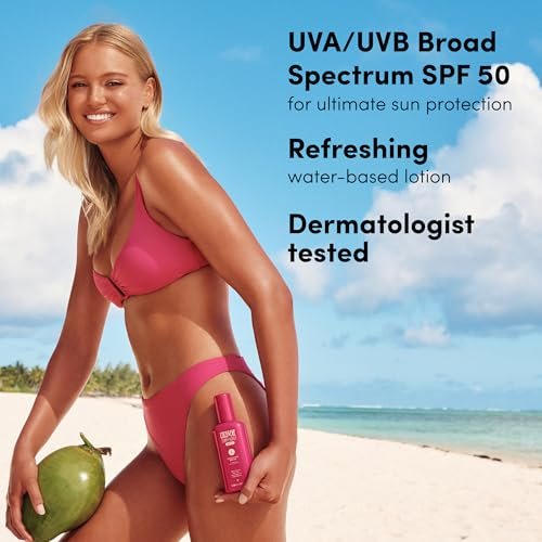 Coco & Eve Coconut Milk Body Sunscreen SPF 50 – Broad Spectrum UVA/UVB Sun Protection, Hydrating Daily Water-Based Lotion, Lightweight, Non-Greasy, Dermatologically Tested, 6.76 Fl Oz Avelisse