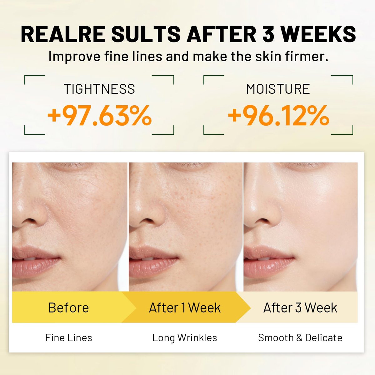 Silk Peptide Intensive Lifting Ampoule - Deep Collagen Multi Peptide Serum Korean Anti Aging Serum with PDRN for Face Tightening, Lifting, Smoothing, Hydrating Avelisse