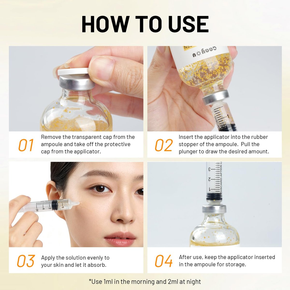 Silk Peptide Intensive Lifting Ampoule - Deep Collagen Multi Peptide Serum Korean Anti Aging Serum with PDRN for Face Tightening, Lifting, Smoothing, Hydrating Avelisse