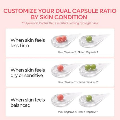 Dr.Melaxin Cactox Pore Dual Capsule Cream – Pore Minimizing & Hydrating Face Cream with Cactus Extract, PDRN & Vegan Collagen Avelisse