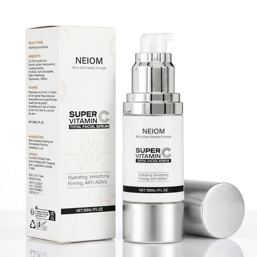 Vitamin C Serum with Hyaluronic Acid, Vitamin E, Tri-Peptide & B5 - Dark Spot Remover, Anti-Aging, Firming, Brightening & Lifting for Mature Skin, 1 fl oz Avelisse