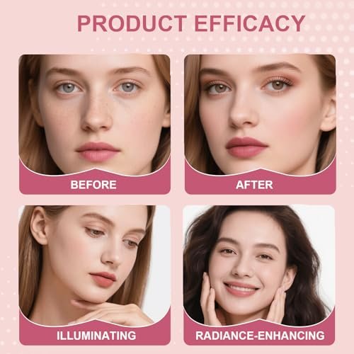 Pureasy Travel Makeup Palette All-in-One: Customizable Quad with Highlighter, Blush & Neutral Eye Shades - görsel 14