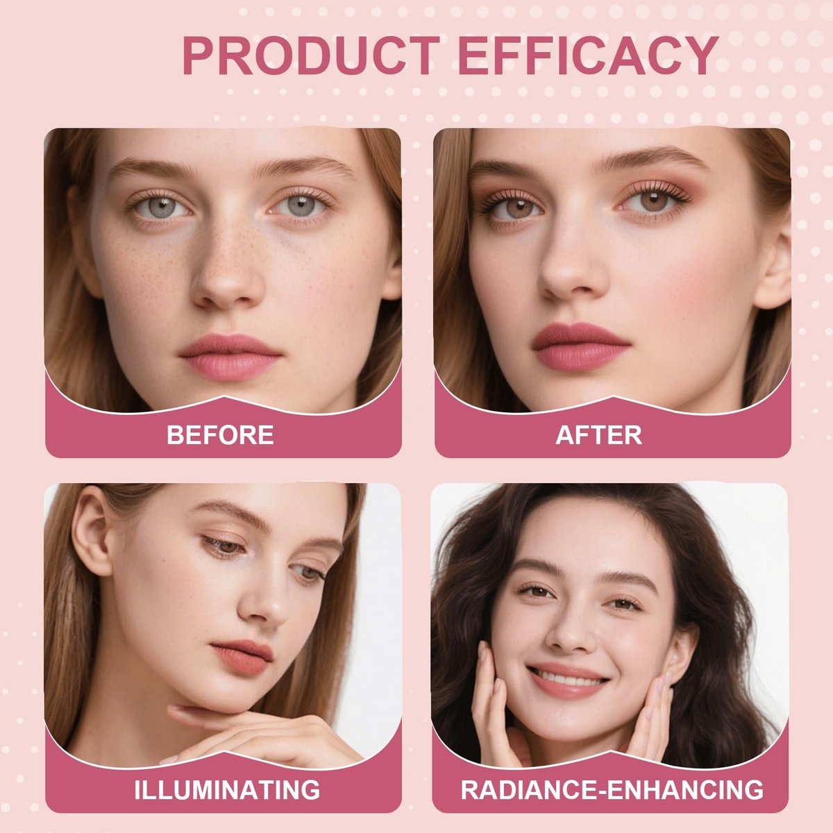 Pureasy Travel Makeup Palette All-in-One: Customizable Quad with Highlighter, Blush & Neutral Eye Shades - görsel 13