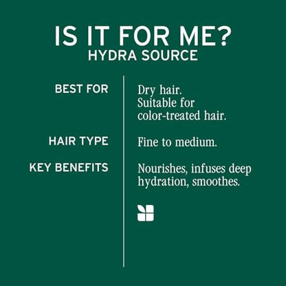Biolage Hydra Source Travel Size Trio Kit - Mini Shampoo, Conditioning Balm & All-In-One Spray for Dry Hair