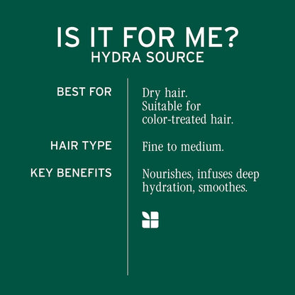Biolage Hydra Source Travel Size Trio Kit - Mini Shampoo, Conditioning Balm & All-In-One Spray for Dry Hair