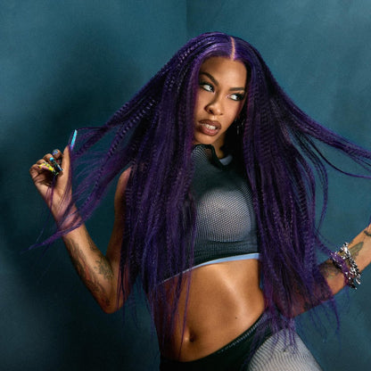 Good Dye Young x Rico Nasty Nasty Deep Purple Semi-Permanent Hair Dye - Vegan & Cruelty-Free (5 fl oz) Avelisse